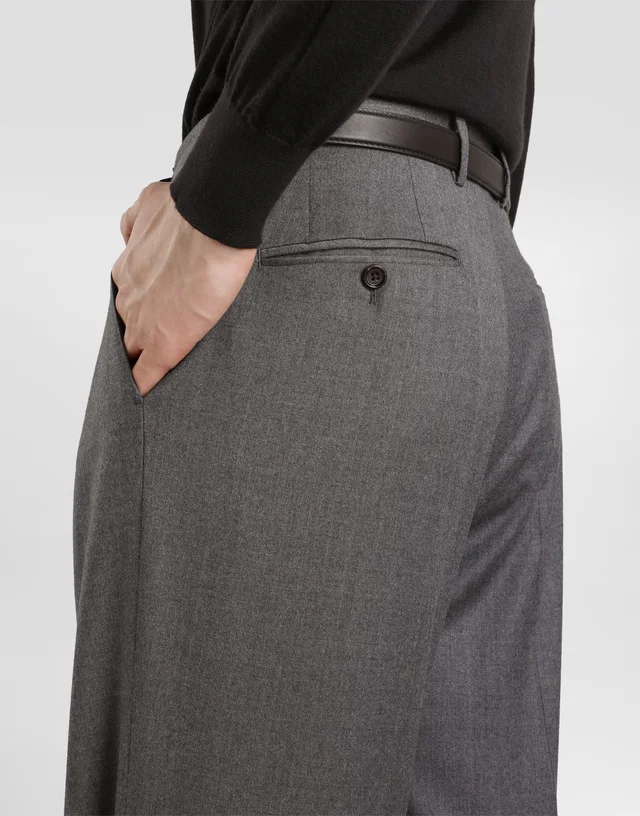 Dolce & Gabbana flannel trousers, photo 5 of 5 from SENSER