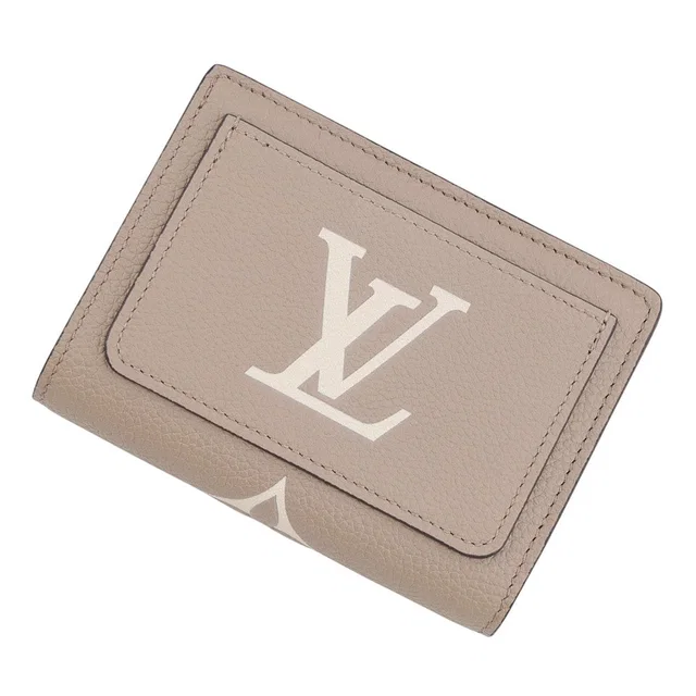 Louis Vuitton Portefeuille Clare Tourterelle ClaimsM29452 Monogram Empreinte Leather in Leather from GALLERY RARE