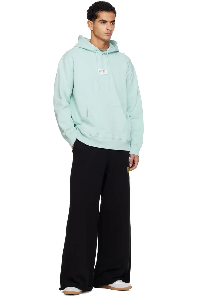 MM6 Maison Margiela Black Label Patch Sweatpants, photo 4 of 4 from SSENSE