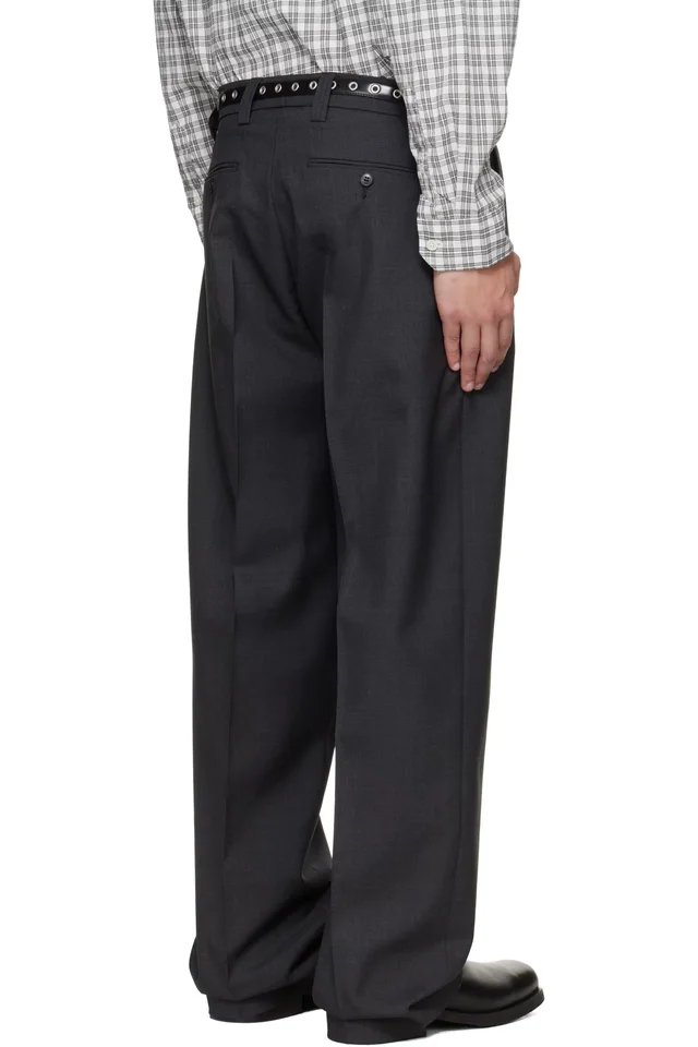 mfpen Gray Service Trousers, photo 3 of 5 from SSENSE