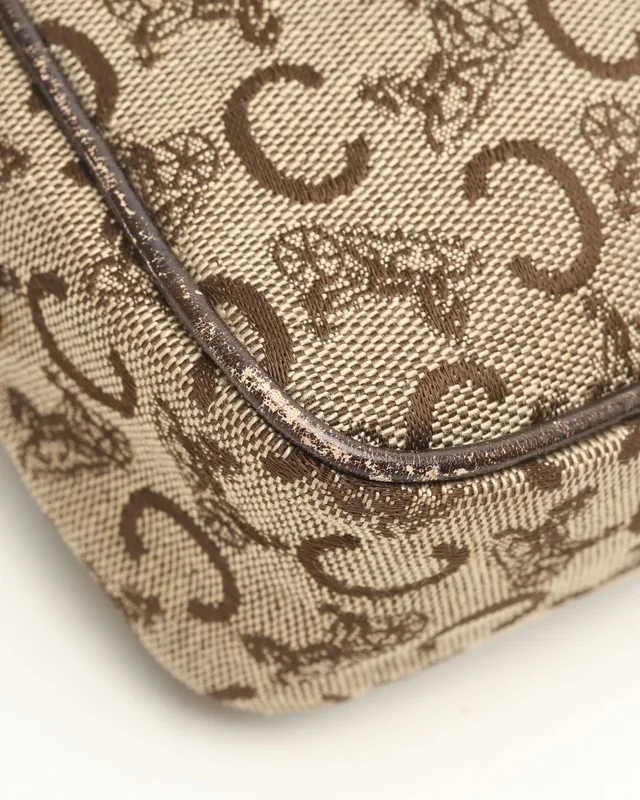 Celine C Horse Carriage Bag in Canvas from A Retro Tale, photo 6 of 10