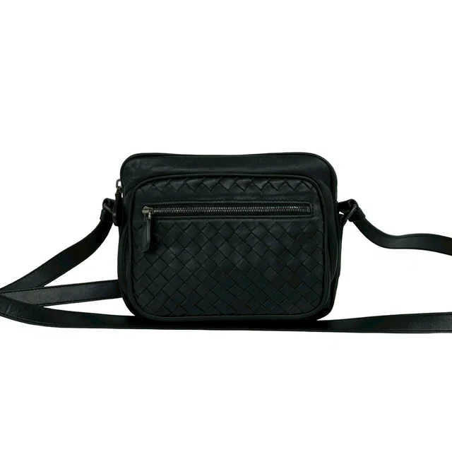Bottega Veneta Leather Mini Shoulder Bag in Leather from LuxUness
