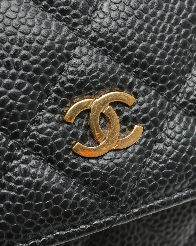 Chanel Classic Caviar Wallet On Chain Bag in Caviar leather from A Retro Tale, photo 9 of 10