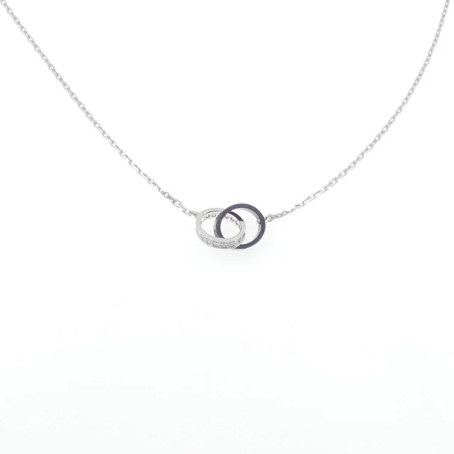 Cartier Baby Love 750 White Gold Ceramic Necklace Limited in White Ceramic from LuxUness