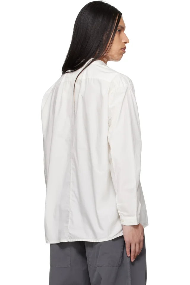 Toogood Off-White 'The Draughtsman' Shirt, photo 3 of 4 from SSENSE