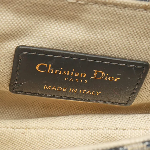 Dior Mini Oblique Saddle Bag in Canvas from A Retro Tale, photo 9 of 11