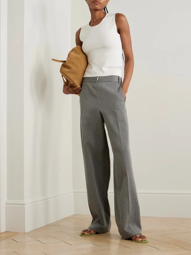 TIBI Wool straight-leg pants, photo 2 of 2 from NET-A-PORTER (Canada)
