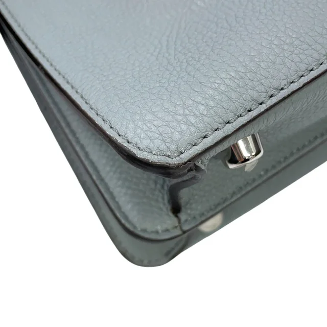 Fendi Peekaboo Icy You Gray7VA529AFC3 Leather Size Medium in Leather from GALLERY RARE, photo 9 of 19