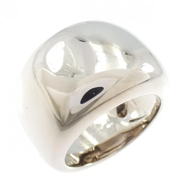 Cartier Nouvelle Vague 750 White Gold Ring Size 7 in White from LuxUness