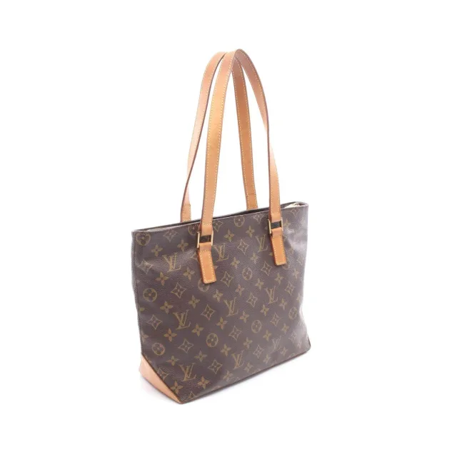 Louis Vuitton Cabas Piano Monogram Coated Canvas Shoulder Bag in Brown Canvas from LuxUness, photo 2 of 10