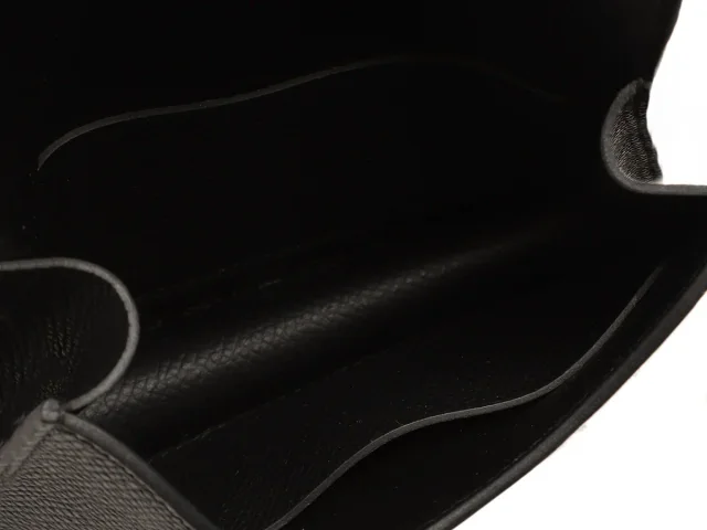 Hermès Epsom Constance Slim Wallet in Black Epsom leather from Ann's Fabulous Finds, photo 3 of 3
