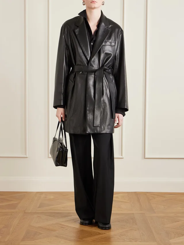 SSSTEIN Oversized silk-blend flannel shirt in Black, photo 2 of 2 from NET-A-PORTER (Canada)