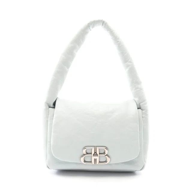 Balenciaga Monaco Leather Shoulder Bag in Leather from LuxUness