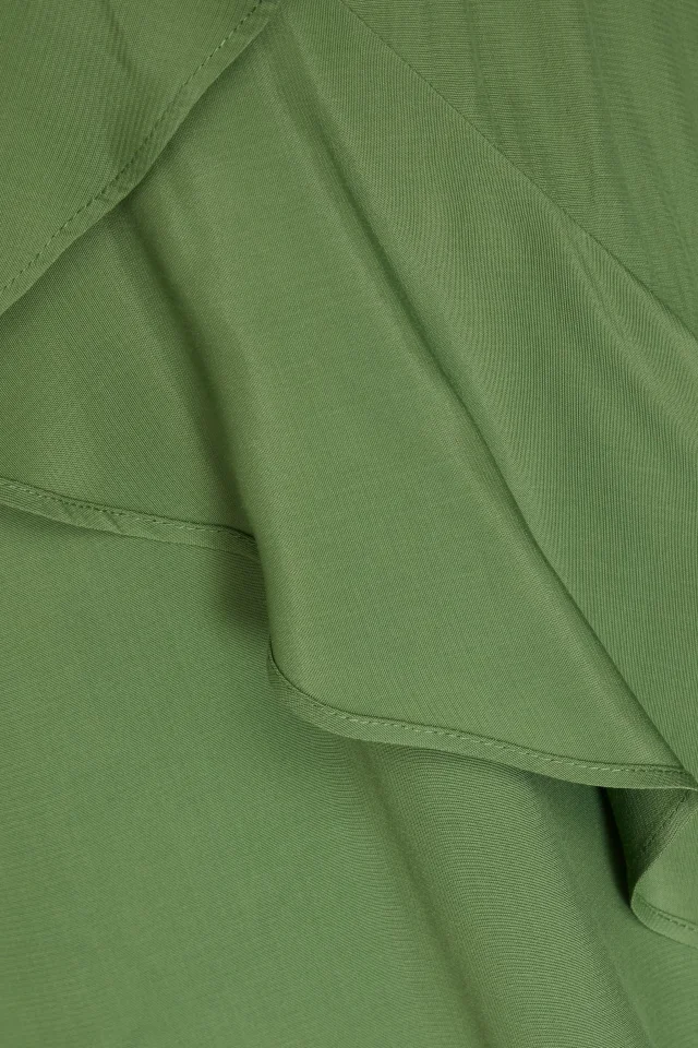 Diane von Furstenberg Aggie Ruffled Crepe de Chine Top, photo 4 of 4 from THE OUTNET