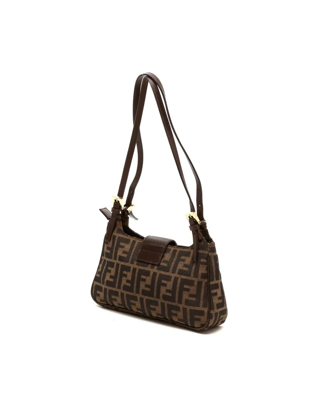 Fendi Zucca Shoulder Bag in Canvas from A Retro Tale, photo 2 of 6