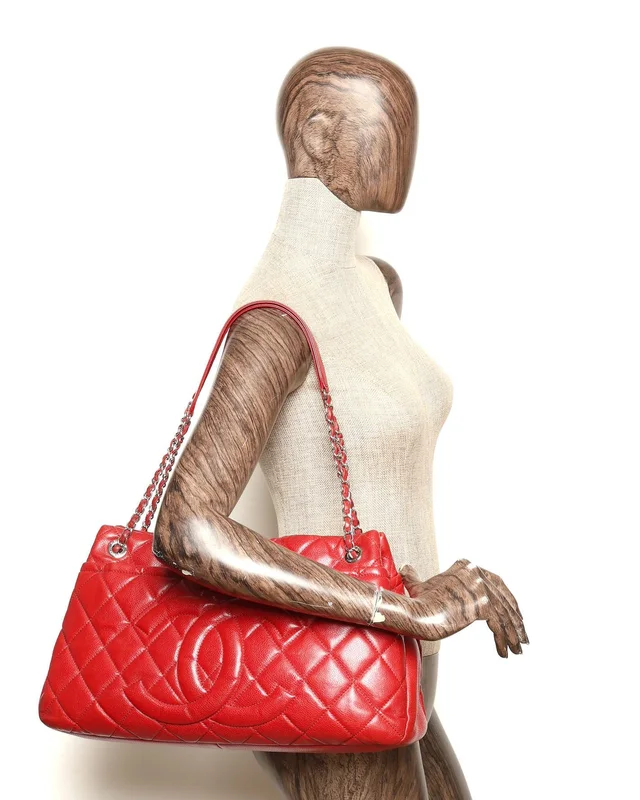Chanel Timeless Soft Caviar Shopper Tote Bag in Caviar leather from A Retro Tale, photo 11 of 11