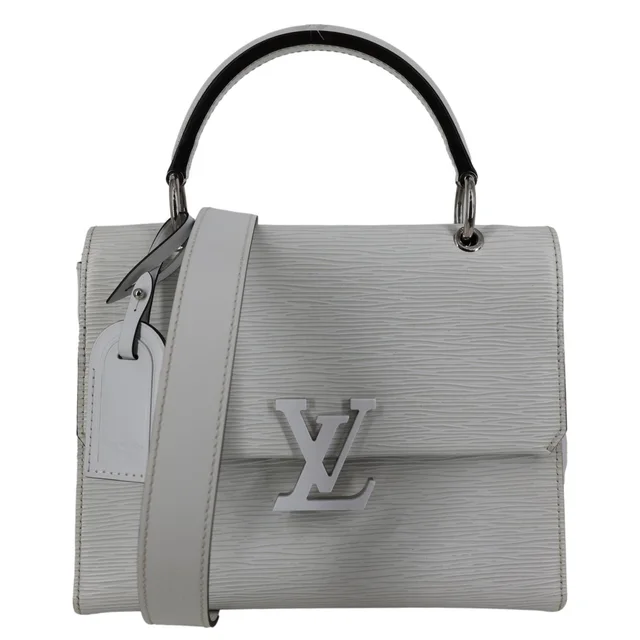 Louis Vuitton Grenelle PM Epi Leather Shoulder Bag White in White Leather from Dallas Designer Handbags