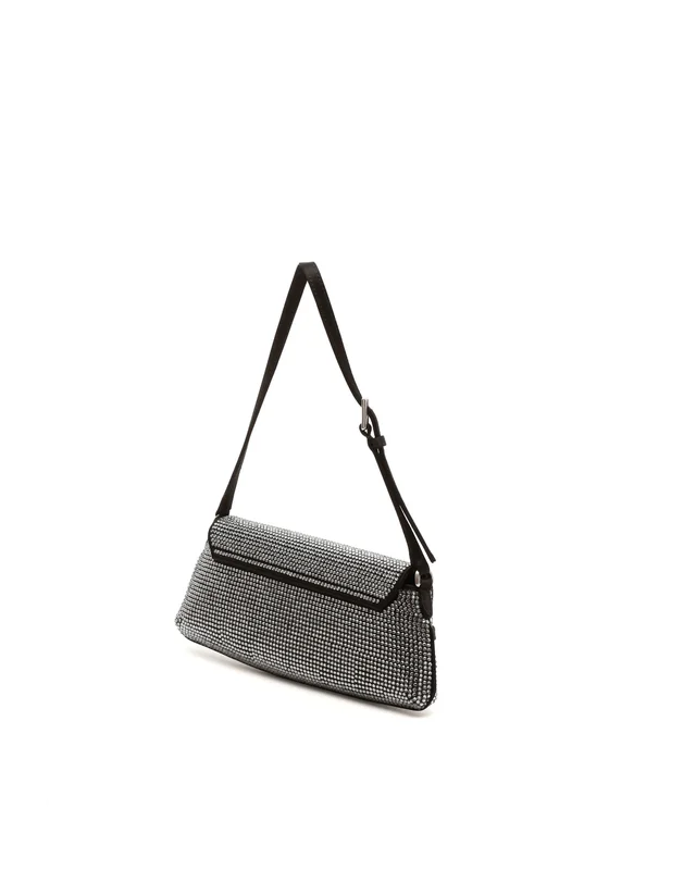 Jimmy Choo Diamond East-West Shoulder Bag in Suede from A Retro Tale, photo 3 of 8