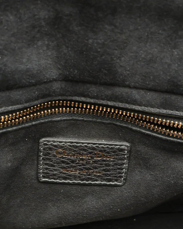 Medium Cannage Metallic Soft Lady Dior Bag in Leather from A Retro Tale, photo 11 of 12
