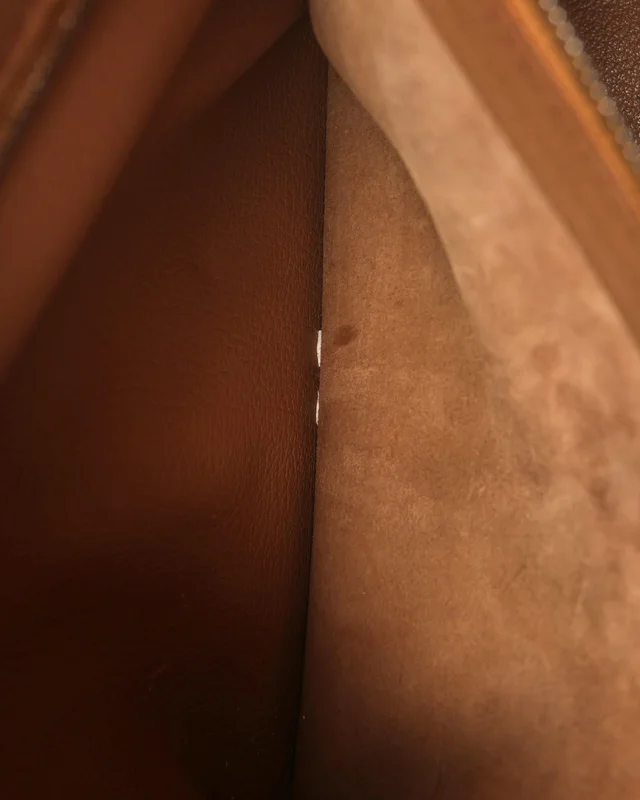 Hermès Kelly 32 Retourne Taurillon Clemence Bag in Clemence leather from A Retro Tale, photo 11 of 12