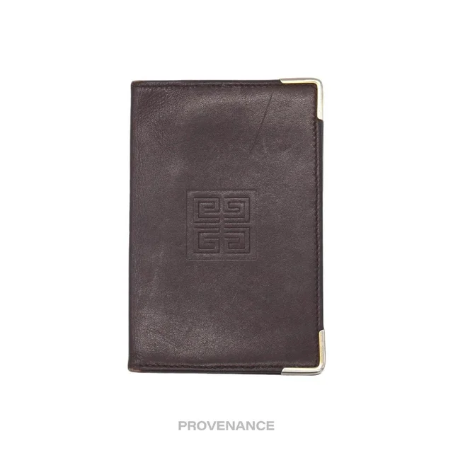 Givenchy Women's Wallet - Brown in brown|red from Depop, photo 1 of 1