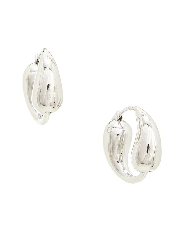 Ben Amun Silver Plated Earrings, image 1 of 1 from Gilt