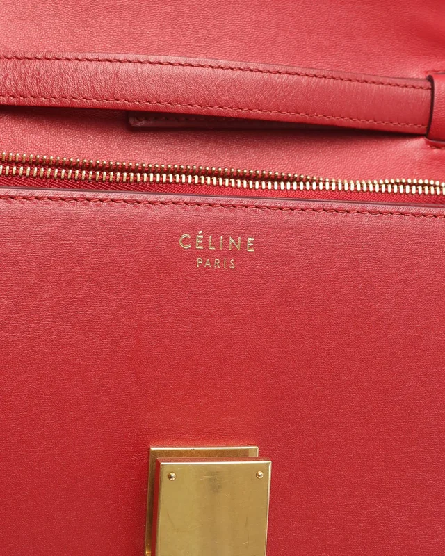 Celine Medium Classic Box Bag in Leather from A Retro Tale, photo 7 of 9