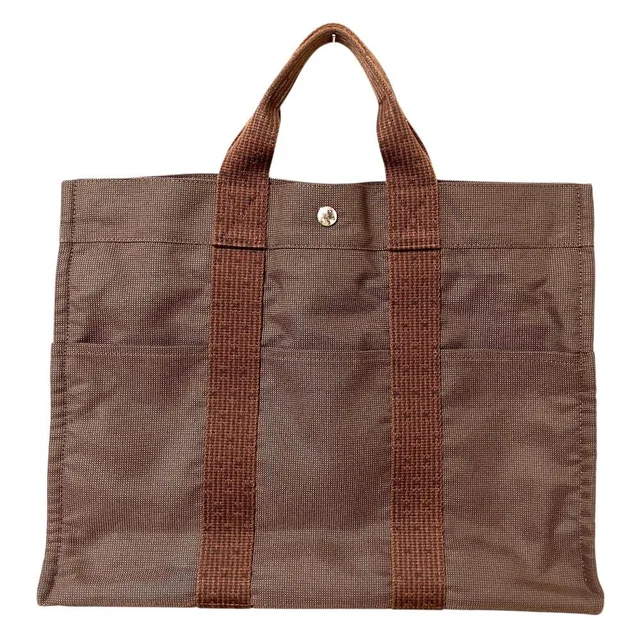 Hermès Herline MM Tote Bag Brown in Brown from The Reluxe
