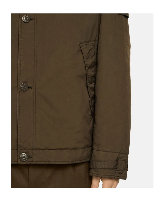 Stone Island Padded coach jacket with detachable collar and anti-drop, photo 7 of 8 from SENSER