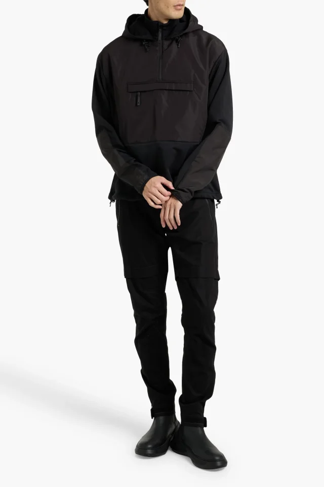 Aztech Mountain Hut Shell-Paneled Fleece Hooded Jacket, photo 2 of 4 from THE OUTNET
