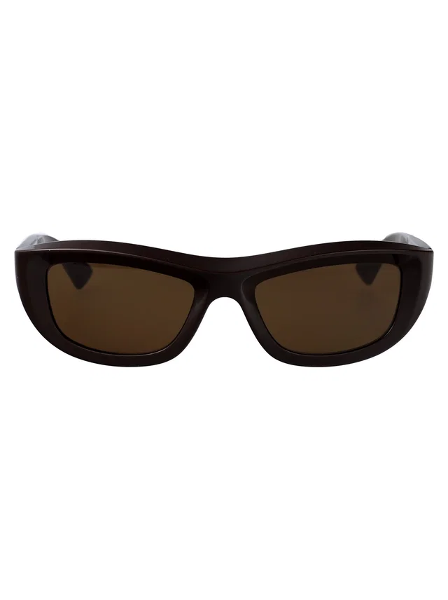 Bottega Veneta Bv1326s Sunglasses — Brown Injected in Brown from HEWI