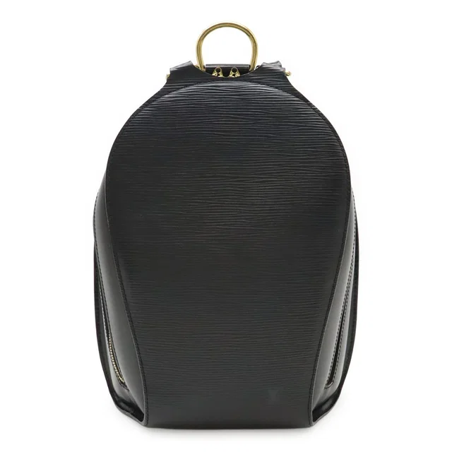 Louis Vuitton Epi Mabillon Backpack Shoulder Bag Leather Noir Black in Black Leather from The Reluxe