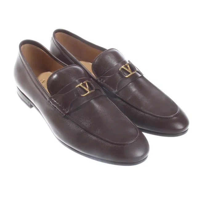 Valentino Garavani Loafers EUR 45 Braun in Braun from Buddy And Selly