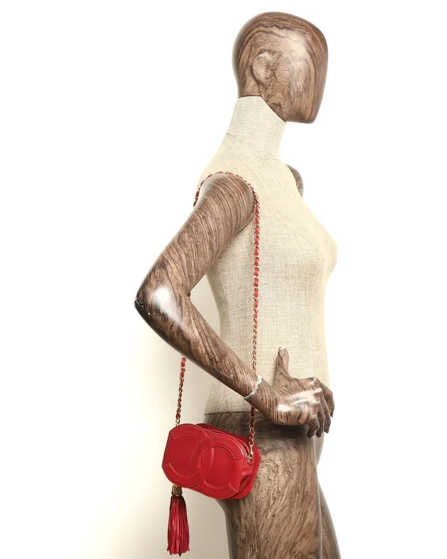 Chanel Small CC Tassel Camera Bag in Leather from A Retro Tale, photo 13 of 13