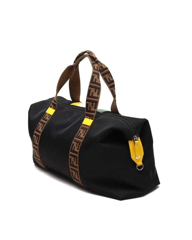 Fendi 2021s Zucca Junior Weekend Bag in Nylon from A Retro Tale, photo 3 of 7