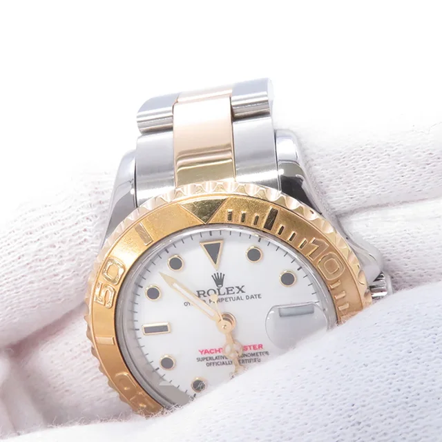 Rolex Yacht-Master W29mm Stainless Steel K18YG White Dial169623 in White from GALLERY RARE, photo 2 of 2
