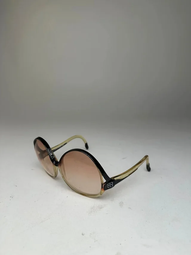 Balenciaga Vintage Acetate Sunglasses Black in black from Grailed