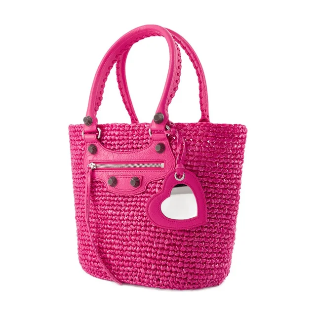 Balenciaga Shoulder Bag — Pink Nylon in Pink Nylon from HEWI, photo 2 of 2