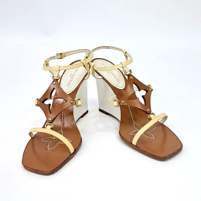 Louis Vuitton wedge sandals from GUGUS