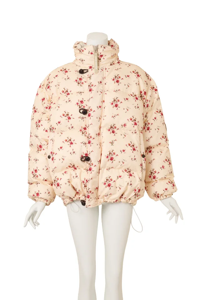 Louis Vuitton 2024 Remix Floral Monogram Puffer Jacket from Recess LA