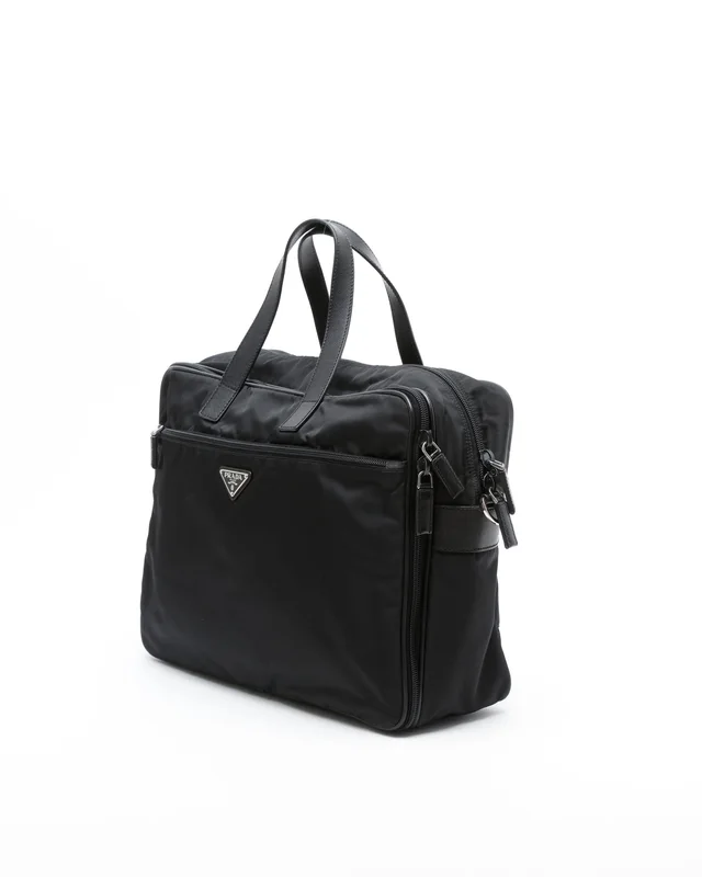 Prada Tessuto Business Bag in Nylon from A Retro Tale, photo 2 of 10
