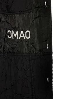 Oamc Quilted jacket with center button fastening in 100% Polyamide, 100% Polyester, photo 9 of 9 from LUISAVIAROMA