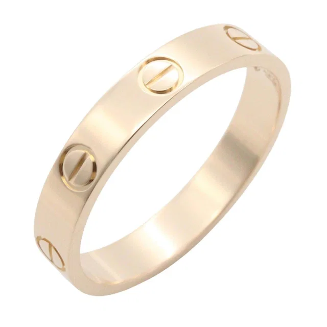 Cartier Mini Love Ring Au750 Ring Size 15 from LuxUness