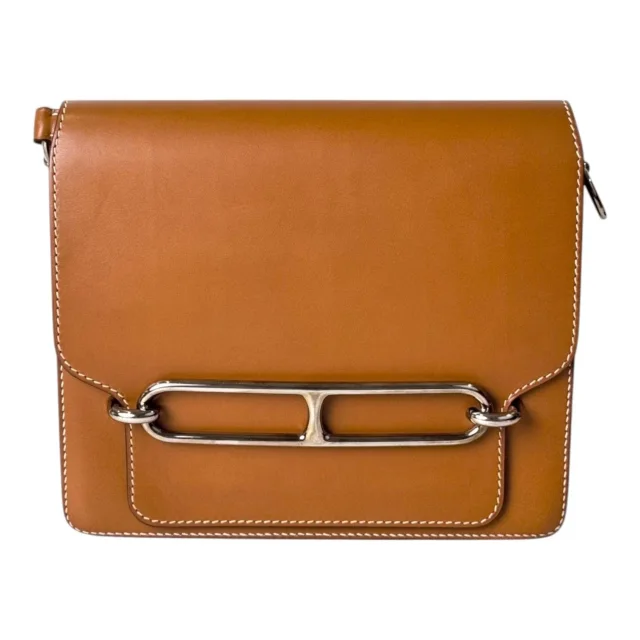 Hermès Roulis 23cm Bag in Gold Bulter in Gold from Luxury Promise, photo 2 of 7