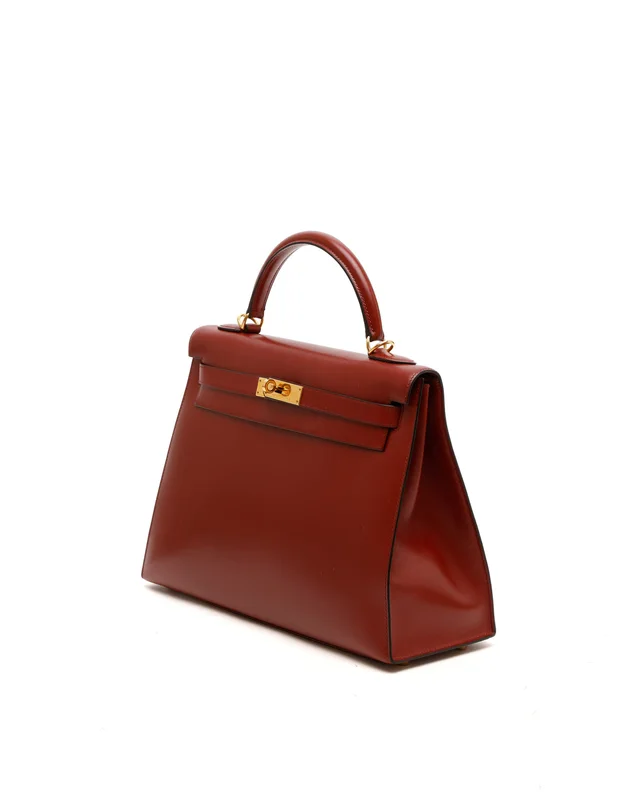 Hermès Kelly Box 32 Sellier Bag in Box leather from A Retro Tale, photo 2 of 2