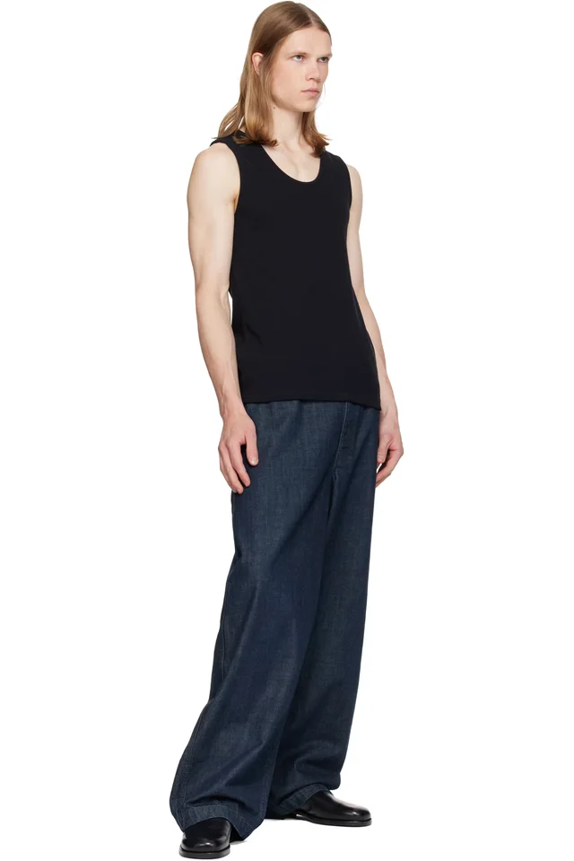 LEMAIRE Black Anatomic Slip On Loafers, photo 5 of 5 from SSENSE