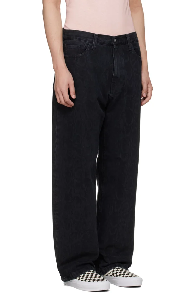 Carhartt Work In Progress Black Snake Landon Jeans, photo 2 of 2 from SSENSE