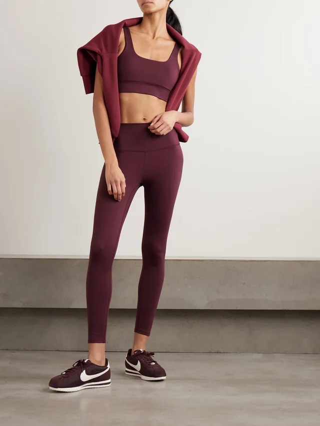 VARLEY Cori FreeSoft™ jersey sports bra in Red, photo 2 of 2 from NET-A-PORTER (Canada)