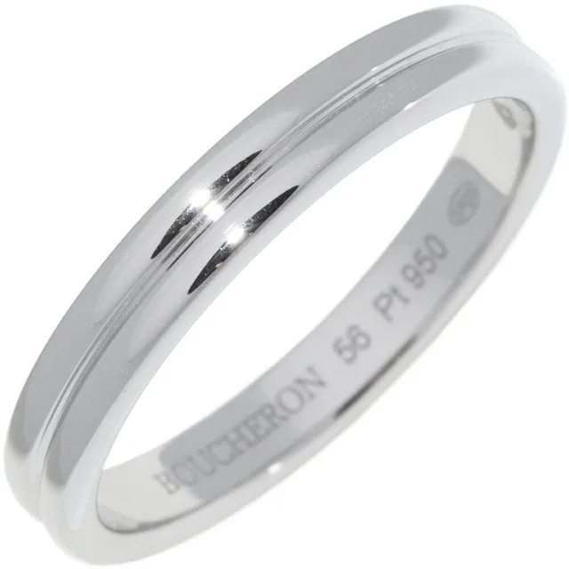 Boucheron Godron Pt950 Ring Size 56 from LuxUness
