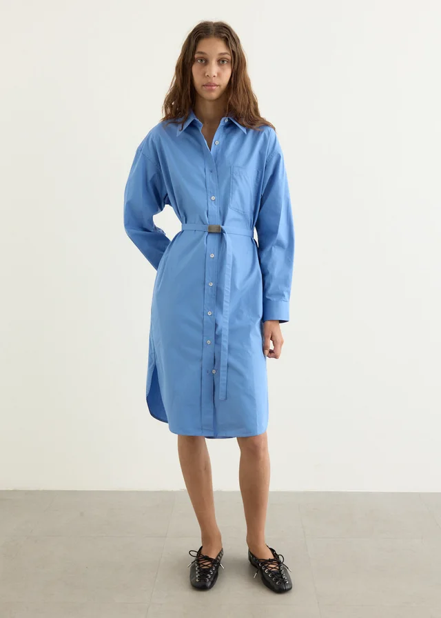 A.P.C. Short Shirt Dress in Blue from Incu, photo 1 of 1